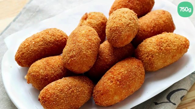 Croquettes de riz à la mozzarella (Suppli'al telefono)