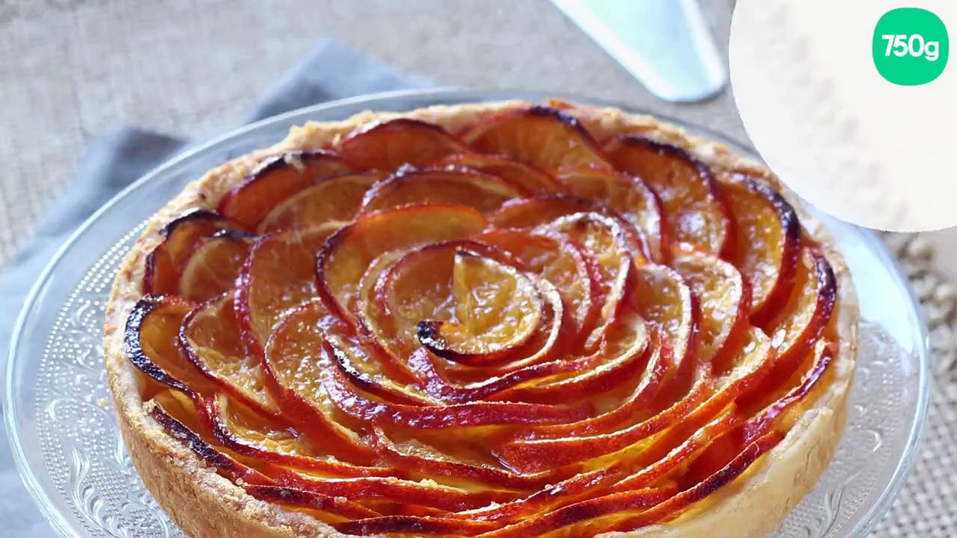 Tarte à La Clémentine Façon Tatin