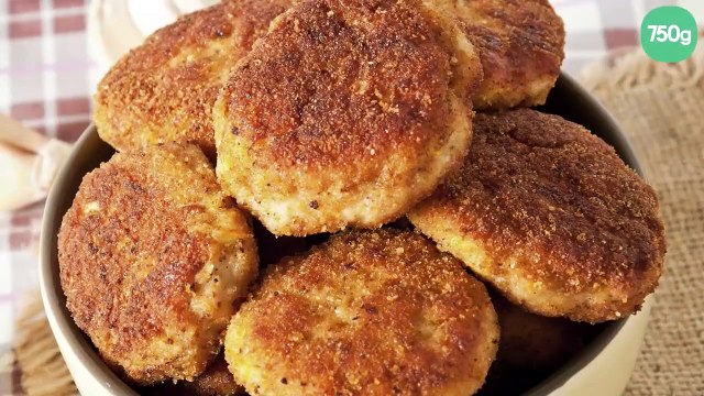 Croquettes de poulet cœur fondant