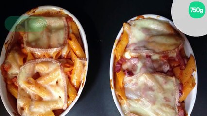 Gratin de pâtes et raclette