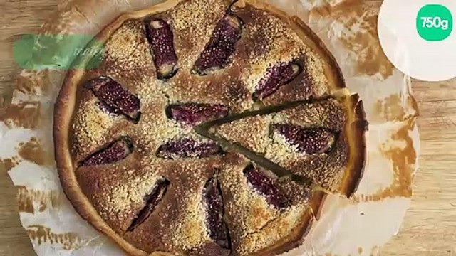 Tarte aux figues et à l'amande