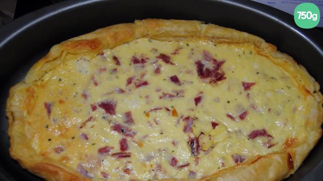 Quiche boursin au jambon