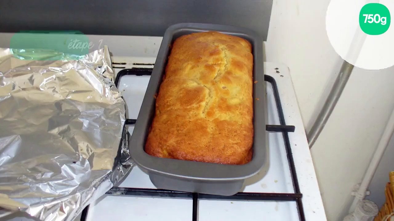 Cake aux poires et pommes