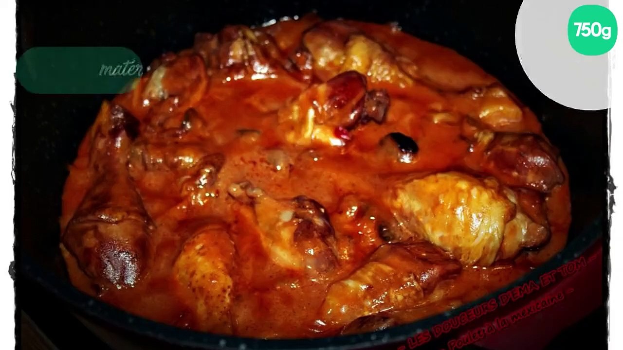 Cuisses de poulet à la méxicaine