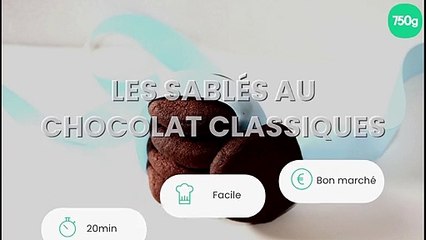 Les sablés au chocolat classiques