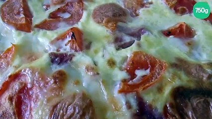 Tarte jambon mozzarella