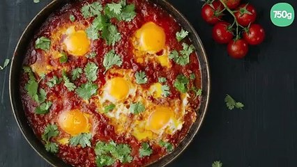 Chakchouka aux œufs traditionnelle