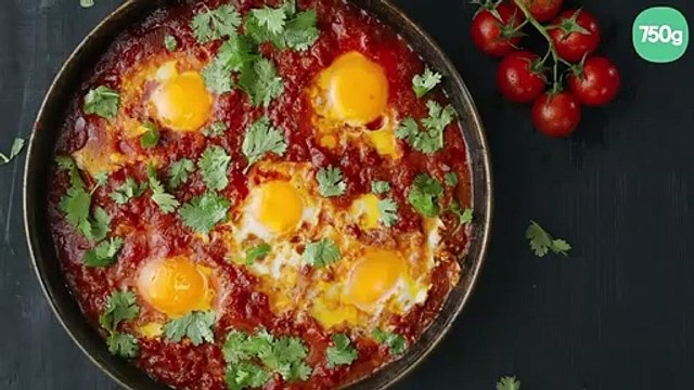 Chakchouka aux œufs traditionnelle