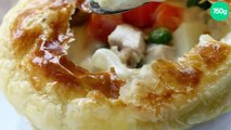 Chicken pot pie (tourte au poulet)