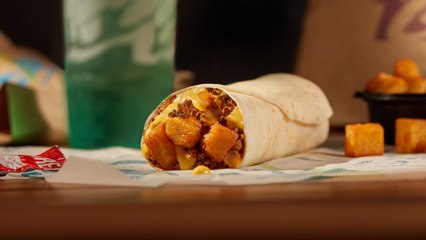Taco Bell Brings Back the Beefy Potato-Rito for a Limited Time