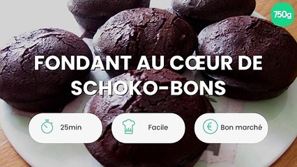 Fondant au cœur de schoko-bons