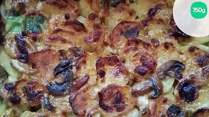 Tải video: Gratin de pommes de terre aux champignons de Paris