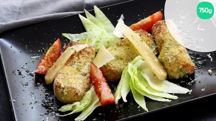 Croquettes de brocolis au parmesan