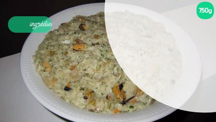 Risotto aux fruits de mer