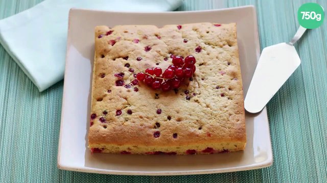 Moelleux amandes et groseilles