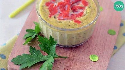 Flan aux courgettes et au saumon