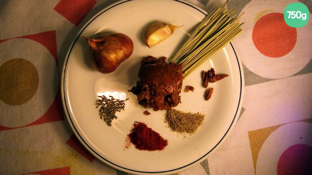 Pâte de curry rouge