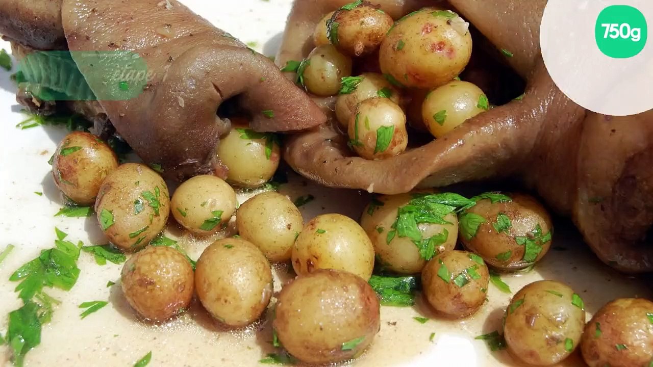 Tête de cochon (museau, oreilles, joues) à la bière trappiste de Rochefort