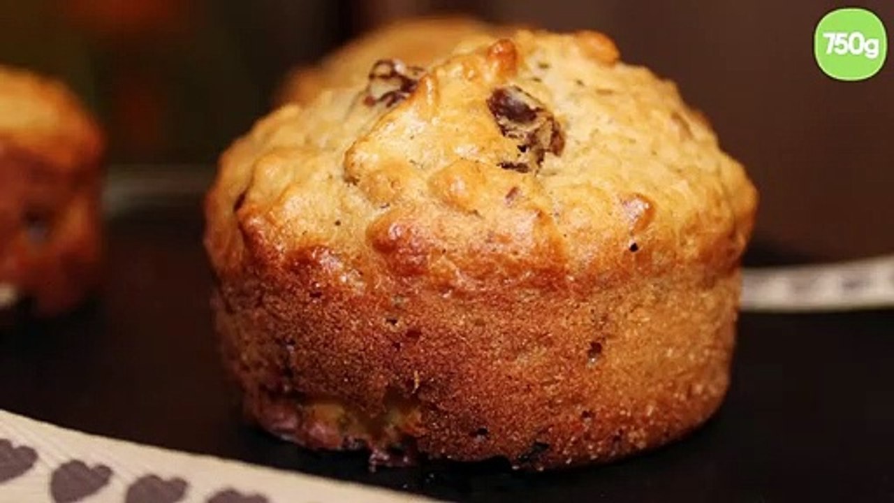 Muffins complets aux fruits secs spécial petit déjeuner