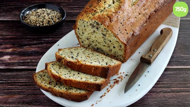 Cake aux graines de sésame