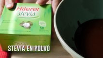 Receta de Tarta Mousse sin azúcar y sin horno _ Tarta de CHOCOLATE para diabéticos - Paulina Cocina