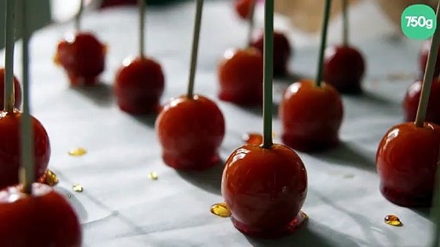 Tomates cerises caramélisées