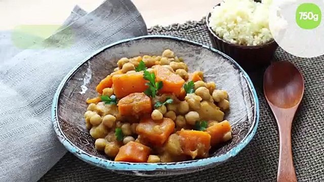Couscous de légumes et pois chiches au Cuisine Companion