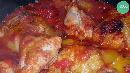 Poulet Basquaise au chorizo