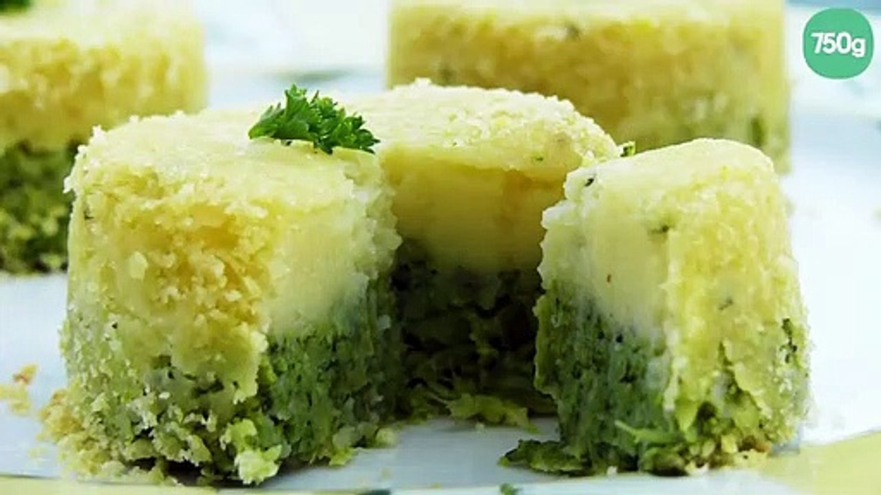 Soufflés de brocolis et pommes de terre