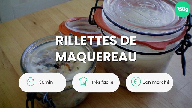 Rillettes de maquereau