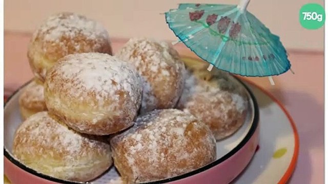 Beignets de Carnaval au sucre, cuisson au four