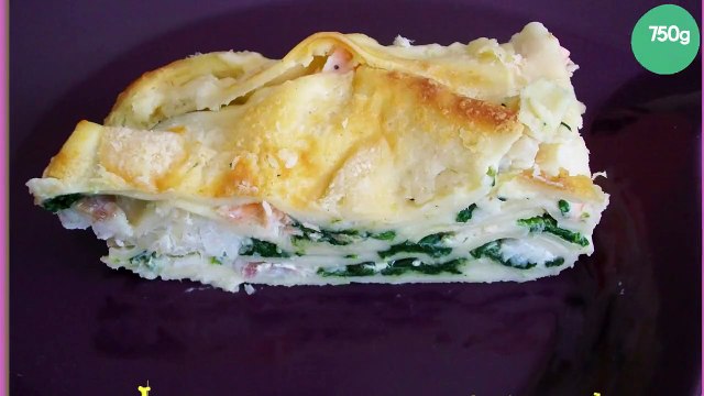 Lasagnes aux poissons & épinards