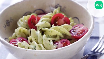 Salade de pâtes au pesto