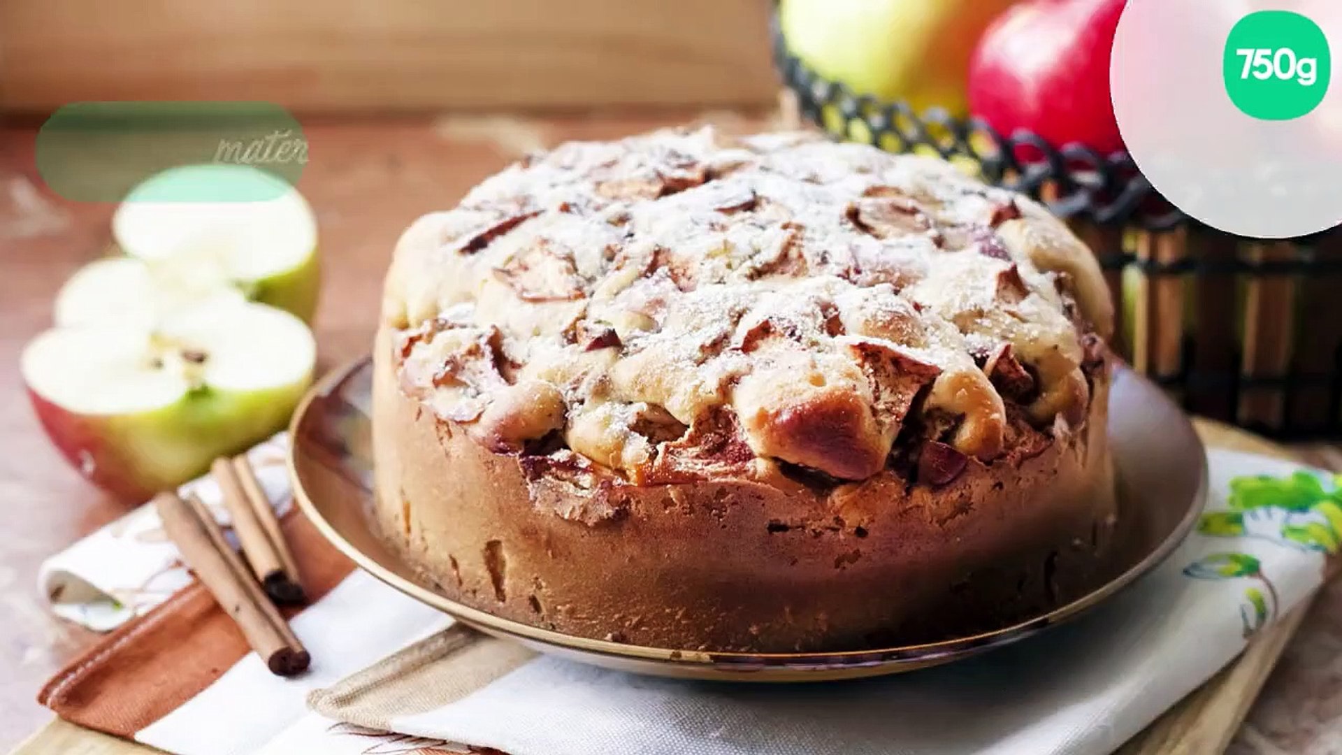 Moelleux Aux Pommes Et Cannelle Au Cookeo Video Dailymotion