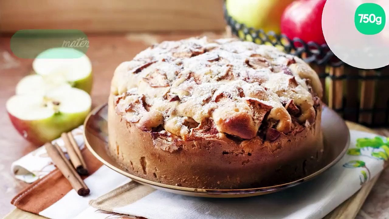 Moelleux aux pommes et cannelle au Cookeo