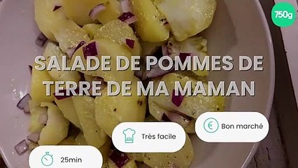 Salade de pommes de terre de ma maman