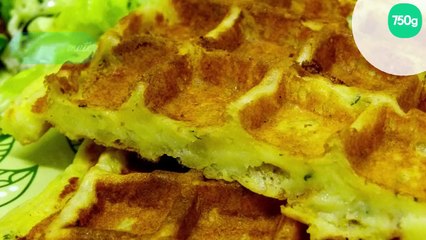 Gaufre tartiflette