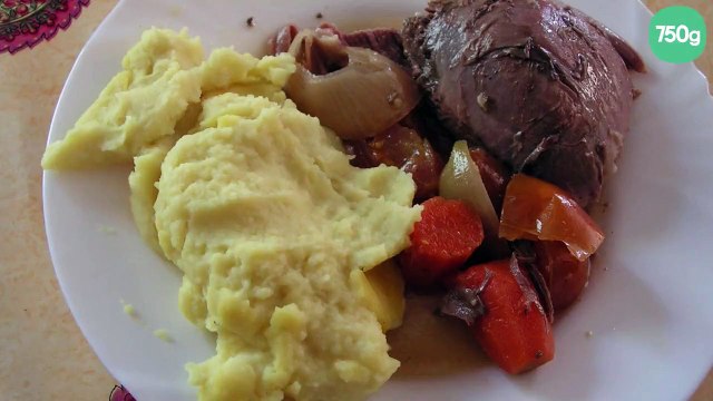 Gigot de 7 heures aux petits légumes