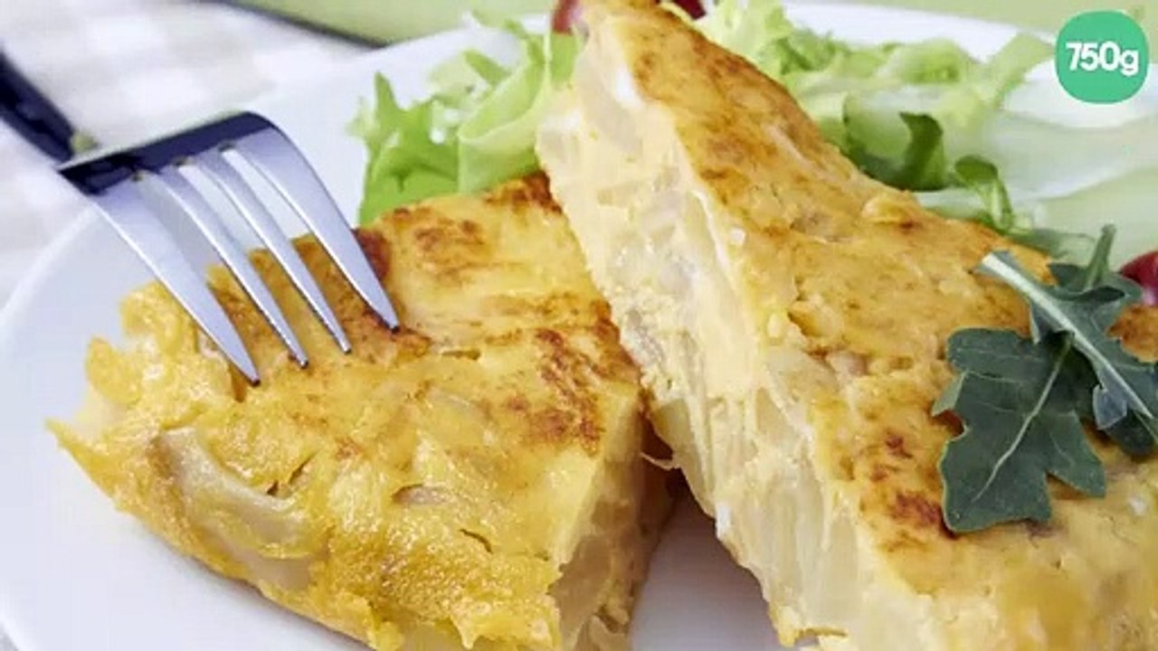 Omelette aux pommes de terre et Bresse Bleu