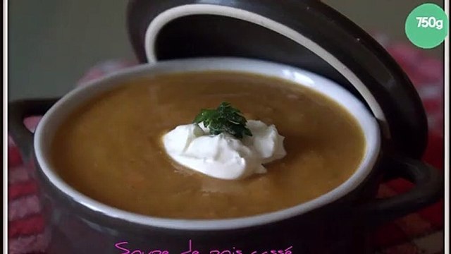 Soupe de pois cassés facile