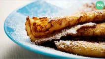 Crêpes sucrées à la vanille