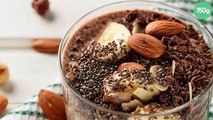 Pudding de chia banane & cacao