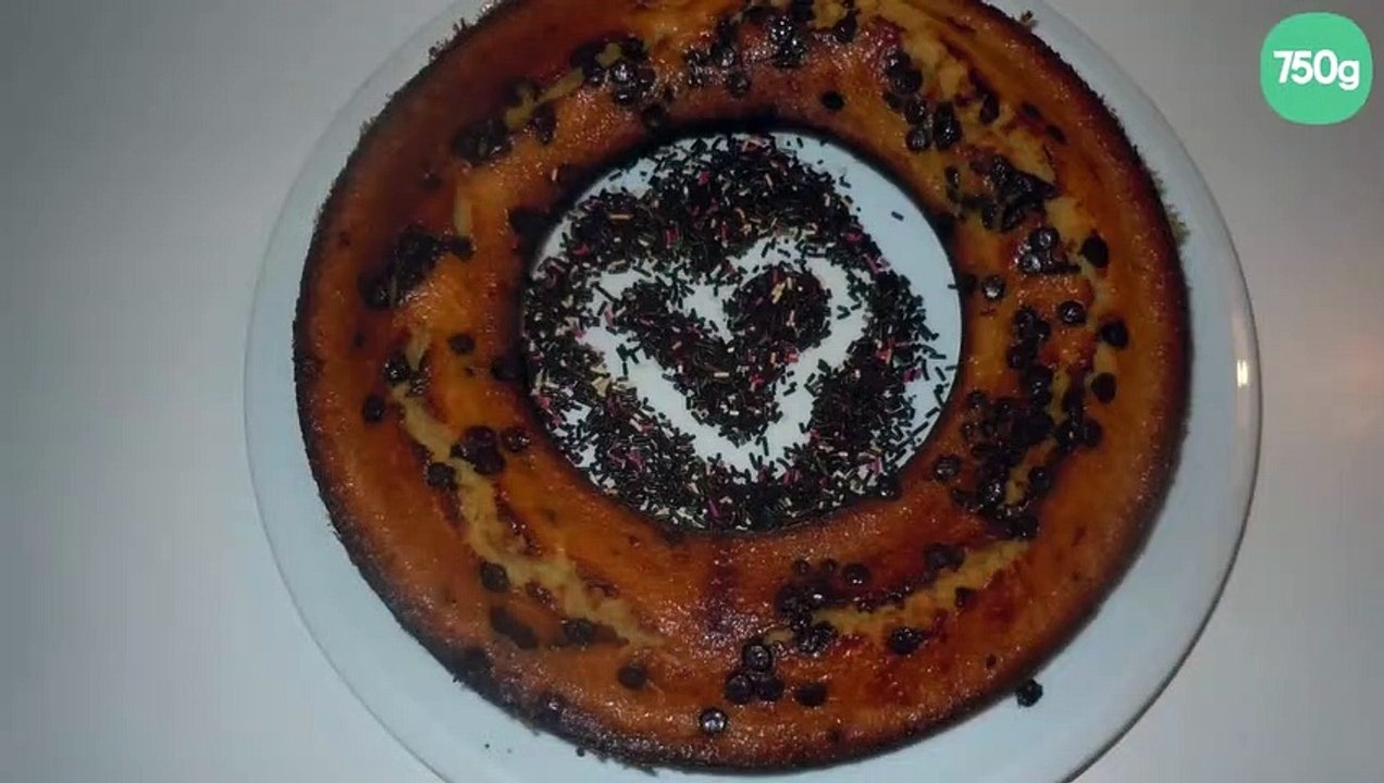 Gâteau à la noix de coco et aux pépites de chocolat