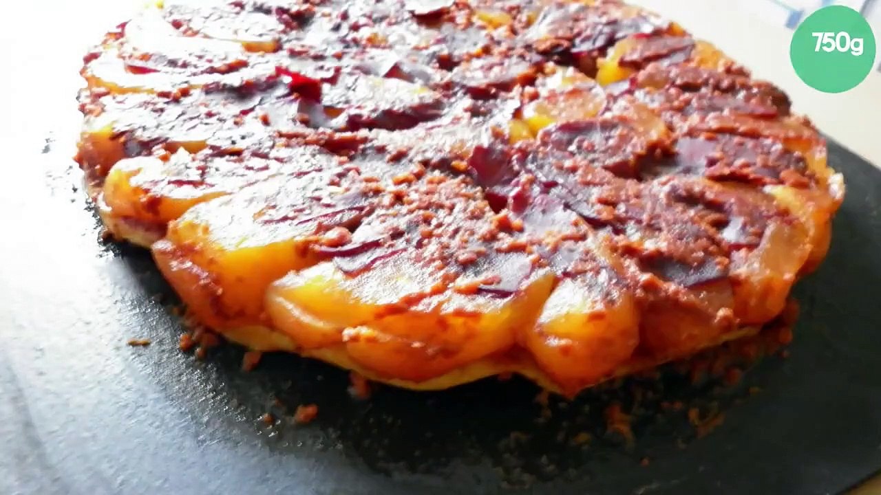 Tatin de magret de canard aux pommes