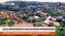 Los 85 departamentos con alto riesgo epidemiológico