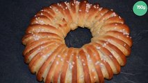 Brioche suédoise (couronne) au Nutella au délimix