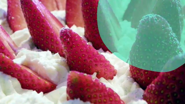 Tarte aux fraises et spéculoos