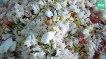 Salade de riz au thon économique