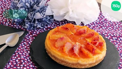 Cheese cake à l'orange sanguine