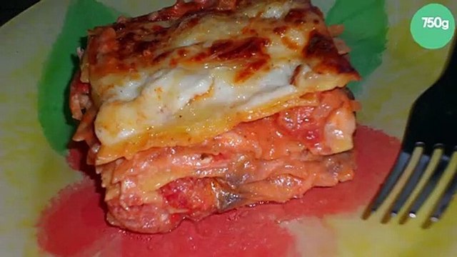 Lasagnes au saumon fumé et champignons